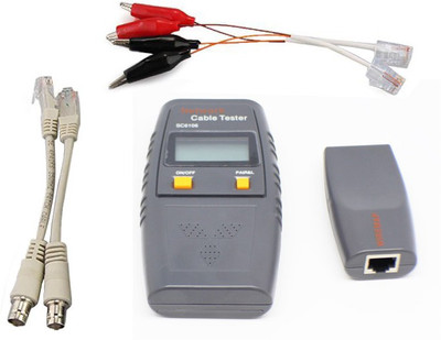 Blazon Tools Rj45 Network lan cable tracker Rj45 lan Tester wire tracker wire tester wire tracer UTP/FTP twisted line Network Telephone and Coaxial Cables Cable tester Network Interface Card(Multicolor)
Blazon Tools Rj45 Network lan cable tracker Rj45 lan Tester wire tracker wire tester wire tracer UTP/FTP twisted line Network Telephone and Coaxial Cables Cable tester Network Interface Card(Multicolor)