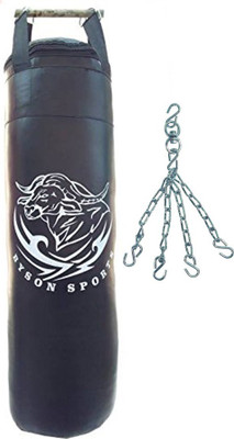 Byson 36" strong and hard punching bag with chain Hanging Bag(Heavy, 44 kg)