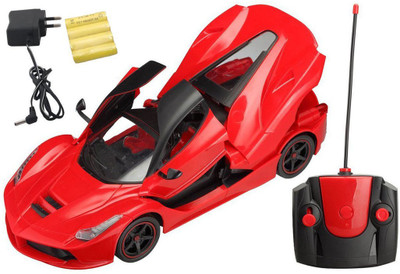Amaz-Hub Remote Controlled Ferrari Like Model Sports Car with Openable Doors |1:16 Scale R/C Rechargeable Ferrari with Opening Doors(Red)
Amaz-Hub Remote Controlled Ferrari Like Model Sports Car with Openable Doors |1:16 Scale R/C Rechargeable Ferrari with Opening Doors(Red)