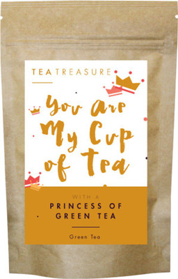 TeaTreasure Princess of Green Tea Herbs Green Tea(100, Pouch)