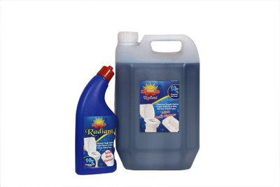 Radiant Toilet Bowl Cleaner Combo Regular Liquid Toilet Cleaner(5 L)