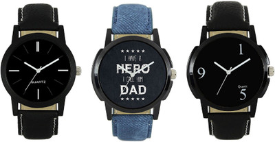 ECR Combo3-Lorem- Analogue New Stylish Leather Strap Men Watch Pack Of 3 Combo Watch - For Men
ECR Combo3-Lorem- Analogue New Stylish Leather Strap Men Watch Pack Of 3 Combo Watch - For Men