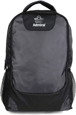 Admiral Bon 17.16 L Backpack(Grey), Grey/black