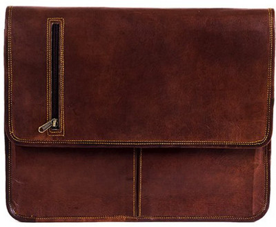 STYLOLEATHERBAGS Leather Messenger Bag Leather Laptop Office College Bag 12 Messenger Bag(Brown, 15 inch)
STYLOLEATHERBAGS Leather Messenger Bag Leather Laptop Office College Bag 12 Messenger Bag(Brown, 15 inch)