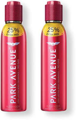 Park Avenue No Gas Alexander Perfume SprayFor Men 150ML Each (Pack of 2) Perfume Body Spray - For Men(300 ml, Pack of 2)
Park Avenue No Gas Alexander Perfume SprayFor Men 150ML Each (Pack of 2) Perfume Body Spray - For Men(300 ml, Pack of 2)
