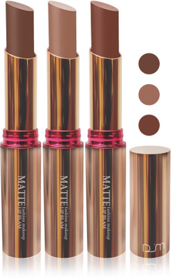 Femina09 velvet matte lady blam Enriched with Vitamin E lipstick women fashion color cosmetics makeup combo set of 3(l coffie brown coffie brown brown, 15 g)
Femina09 velvet matte lady blam Enriched with Vitamin E lipstick women fashion color cosmetics makeup combo set of 3(l coffie brown coffie brown brown, 15 g)