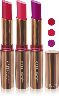 Femina09 velvet matte lady blam Enriched with Vitamin E lipstick women fashion color cosmetics makeup combo set of 3(blue purple red pink l rose pink)
Femina09 velvet matte lady blam Enriched with Vitamin E lipstick women fashion color cosmetics makeup combo set of 3(blue purple red pink l rose pink)
