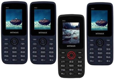 Mymax M42 Combo of Four Mobiles(Blue&Black$$Blue&Black$$Black&Red$$Blue&Black)
Mymax M42 Combo of Four Mobiles(Blue&Black$$Blue&Black$$Black&Red$$Blue&Black)