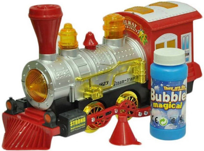 P17 collection Musical Bubble Engine With Lights (Multicolor)(Multicolor)