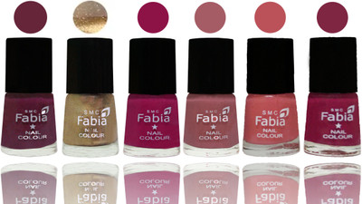 Fabia Exclusive Nail Polish Mulberry-Gold-Raspberry-Lip-Bazooka Joe-Dark Magenta(Pack of 6)
Fabia Exclusive Nail Polish Mulberry-Gold-Raspberry-Lip-Bazooka Joe-Dark Magenta(Pack of 6)
