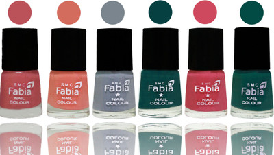 Fabia Exclusive Nail Polish Bazooka Joe-Light Peach-Wild Gray Yonder-Dark Green-Shock Pink-Pine Green(Pack of 6)
Fabia Exclusive Nail Polish Bazooka Joe-Light Peach-Wild Gray Yonder-Dark Green-Shock Pink-Pine Green(Pack of 6)