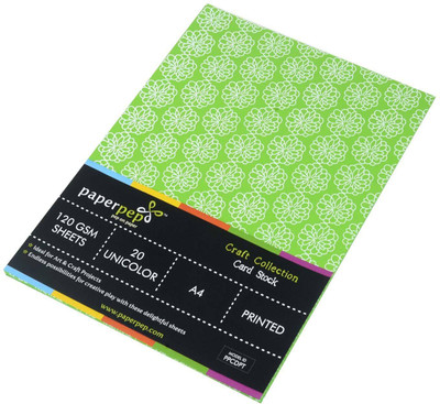 Paper Pep Craft Collection Unruled A4 A4 paper(Set of 2, Light Green) 
Paper Pep Craft Collection Unruled A4 A4 paper(Set of 2, Light Green)