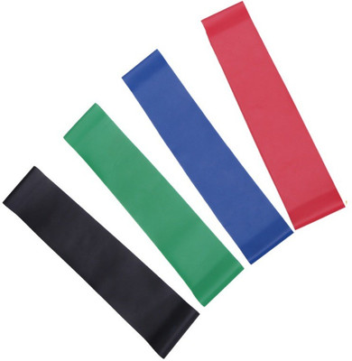 GOCART Resistance Loop Bands Set (with 4 Strengths) Resistance Band(Multicolor, Pack of 4), Black;blue;green;red
GOCART Resistance Loop Bands Set (with 4 Strengths) Resistance Band(Multicolor, Pack of 4), Black;blue;green;red