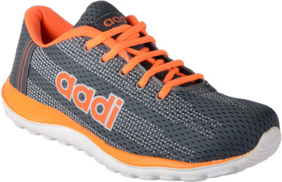 Aadi Aadi Men's Grey Mesh Sports Shoes Running Shoes For Men(Grey