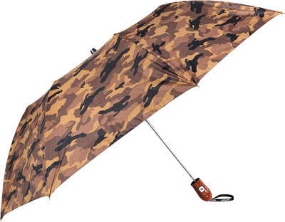 Elephant 2 Fold Brown Automatic Button Press ARMY Print Silver Coated umbrella. Umbrella(Brown)
Elephant 2 Fold Brown Automatic Button Press ARMY Print Silver Coated umbrella. Umbrella(Brown)