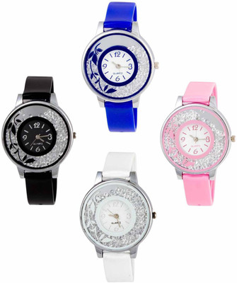 OpenDeal New Stylish Moveble Diamond Combo Watch For Girls & Women OD-189-40 Watch - For Girls