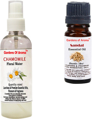 Gardens Of Aroma Chamomile Floral Water And Sandal Essential Oil(110 ml)