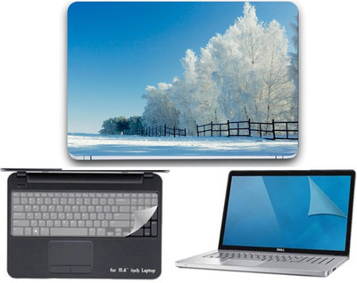 Gallery 83 ® nature wallpaper 3 in 1 combo pack with laptop skin sticker decal, key guard, Screen protector all are laptop 15.6 inch Combo Set 3330 vinyl Laptop Decal 15.6 Combo Set