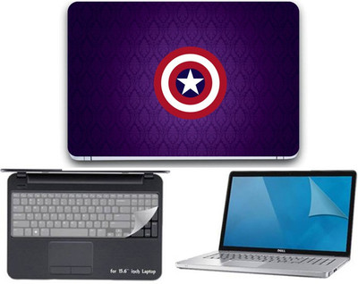 Gallery 83 ® camptain america shield wallpaper 3 in 1 combo pack with laptop skin sticker decal, key guard, Screen protector all are laptop 15.6 inch Combo Set 3398 vinyl Laptop Decal 15.6 Combo Set
Gallery 83 ® camptain america shield wallpaper 3 in 1 combo pack with laptop skin sticker decal, key guard, Screen protector all are laptop 15.6 inch Combo Set 3398 vinyl Laptop Decal 15.6 Combo Set