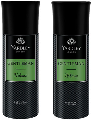 Yardley London Gentleman Urban Body Spray For Men 150ML Each (Pack of 2) Body Spray - For Men(300 ml, Pack of 2)
Yardley London Gentleman Urban Body Spray For Men 150ML Each (Pack of 2) Body Spray - For Men(300 ml, Pack of 2)