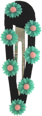 Anuradha Art Jewellery HP-509 Hair Pin(Green)