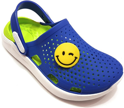 Angel Fashion Boys Slip-on Clogs(Blue