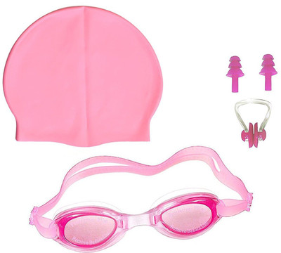 QUINERGYS ™ Hot Pink - Swimming kit with Silicone Swim Cap, Goggle, 2 Pair Ear Plugs and 1 Nose Clip Combo Swimming Kit
QUINERGYS ™ Hot Pink - Swimming kit with Silicone Swim Cap, Goggle, 2 Pair Ear Plugs and 1 Nose Clip Combo Swimming Kit