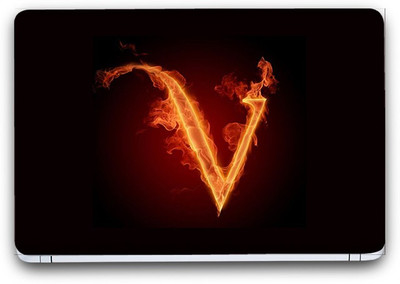 Flipkart SmartBuy Initial V 5 Vinyl Laptop Skin Vinyl Laptop Decal 13.3