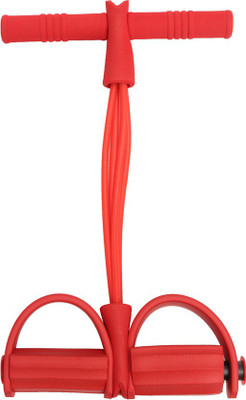Instafit 4 Rubber Pull Reducer Ab Exerciser(Red)