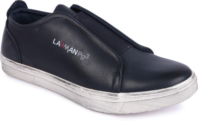 LAWMAN PG3 Slip On Sneakers For Men(Navy