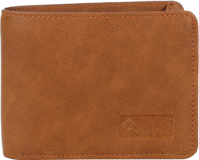 VERITE Men Tan Genuine Leather Wallet(4 Card Slots)