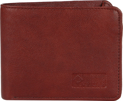 VERITE Men Brown Genuine Leather Wallet(4 Card Slots), D brown