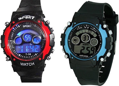 Rage Enterprise New Stylish Kids Digital Red-SkyBlue 7 Lights Girls Watch - For Boys
Rage Enterprise New Stylish Kids Digital Red-SkyBlue 7 Lights Girls Watch - For Boys