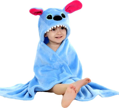 BRANDONN Light Blue Size Bath Robe(Bath Robe, For: Baby Boys & Baby Girls, Light Blue