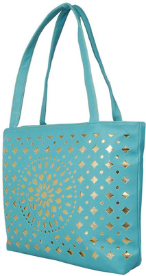 Paras Fashions Hand-held Bag(Green)
