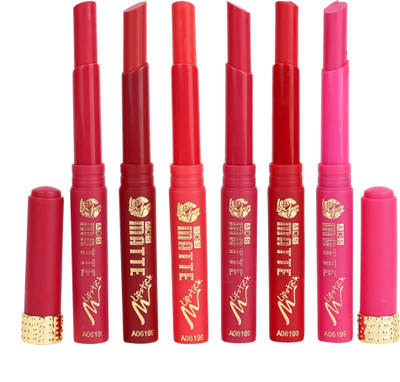 ADS Water proof Matte lipstick formoisturzing lips with bold look multicolor set of 6(Multicolor, 1.5 ml)
ADS Water proof Matte lipstick formoisturzing lips with bold look multicolor set of 6(Multicolor, 1.5 ml)