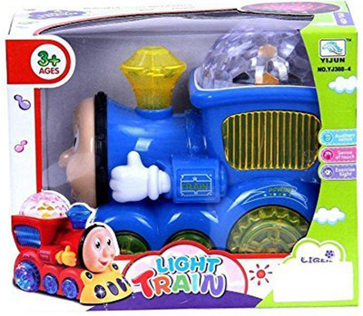 ClapClap Musical Train Toy for Kids Awesome Gift Bump and Go Musician with 4D Light, Musical Engine Train with 4D Light and Sound for Toy for Kids(Color May Vary)(Red, Blue)
ClapClap Musical Train Toy for Kids Awesome Gift Bump and Go Musician with 4D Light, Musical Engine Train with 4D Light and Sound for Toy for Kids(Color May Vary)(Red, Blue)