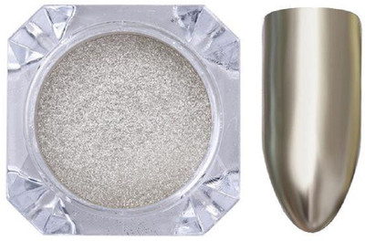 Born Pretty 1g Silver Metallic Mirror Powder Nail Art Chrome Pigment Glitters(Silver)
Born Pretty 1g Silver Metallic Mirror Powder Nail Art Chrome Pigment Glitters(Silver)
