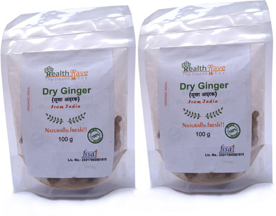 Healthllave Organics Dry Ginger (Adarak) | Zingiber officinale | Natural Indian Farm(2 x 100 g)
Healthllave Organics Dry Ginger (Adarak) | Zingiber officinale | Natural Indian Farm(2 x 100 g)