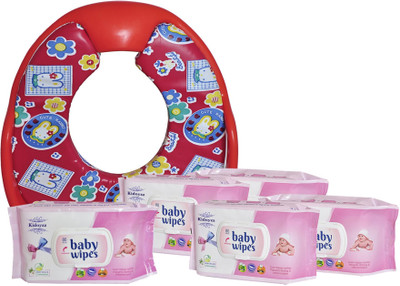 Toyland Comfortable Potty Trainer Seat for Potty Training Seat And 5 Baby Wipes For Kids Combo Pack TYLPSCOMBO004(Multicolor)
Toyland Comfortable Potty Trainer Seat for Potty Training Seat And 5 Baby Wipes For Kids Combo Pack TYLPSCOMBO004(Multicolor)