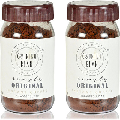 Country Bean Original Coffee 2 Instant Coffee 120 g(Pack of 2)