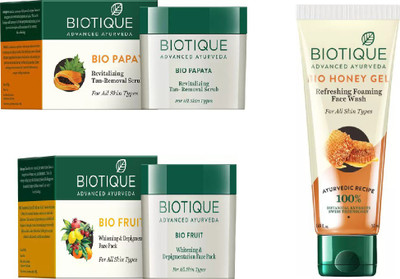 BIOTIQUE BIO combo kit(Set of 3)