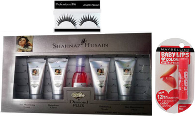 Professional kit Eyelashes&Shahnaz Husain Diamond Facial Kit& Cherry Kiss Baby Lip Balm(Set of 3)
Professional kit Eyelashes&Shahnaz Husain Diamond Facial Kit& Cherry Kiss Baby Lip Balm(Set of 3)