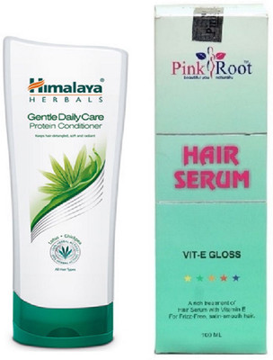Pink Root Hair Serum and Himalaya Gentle DailyCare Protein Conditioner 200ML(Set of 2)
Pink Root Hair Serum and Himalaya Gentle DailyCare Protein Conditioner 200ML(Set of 2)