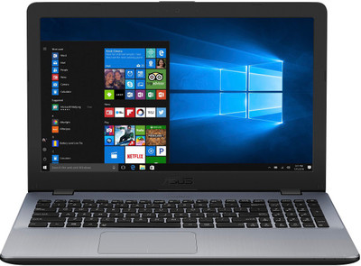 Asus APU Dual Core A9 - (4 GB/1 TB HDD/Windows 10 Home/2 GB Graphics) R542BP-GQ058T Laptop(15.6 inch, Dark Grey, 2.3 kg)
Asus APU Dual Core A9 - (4 GB/1 TB HDD/Windows 10 Home/2 GB Graphics) R542BP-GQ058T Laptop(15.6 inch, Dark Grey, 2.3 kg)