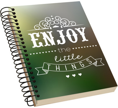 Vratim A5 Notebook(Innovative Acrylic Notebook, Multicolor)