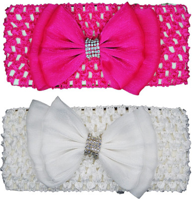 Netboys Crochet Cutwork Flower Baby Headband ( Pink , White) 2 Pcs Set Head Band(Multicolor)
Netboys Crochet Cutwork Flower Baby Headband ( Pink , White) 2 Pcs Set Head Band(Multicolor)