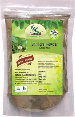 Natural Health Life Care 100% Natural Bhringraj Leaves (ECLIPTA ALBA) Powder for FIGHTING HAIR FALL NATURALLY(227 g)
Natural Health Life Care 100% Natural Bhringraj Leaves (ECLIPTA ALBA) Powder for FIGHTING HAIR FALL NATURALLY(227 g)