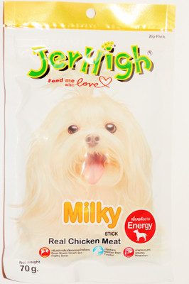 jerhigh JerHigh Milky Sticks (70g, Pack of 6) Chicken, Milk 70 g Dry Dog Food(Pack of 6)
jerhigh JerHigh Milky Sticks (70g, Pack of 6) Chicken, Milk 70 g Dry Dog Food(Pack of 6)