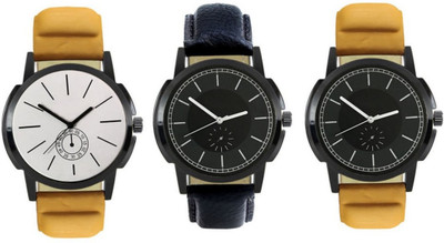 CelAura 409-413-414 Multicolour Analog Round Dial Stylish Men's Combo Watches Watch - For Men
CelAura 409-413-414 Multicolour Analog Round Dial Stylish Men's Combo Watches Watch - For Men